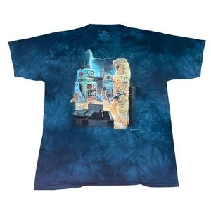 Giant Cat vs Robot T-Shirt